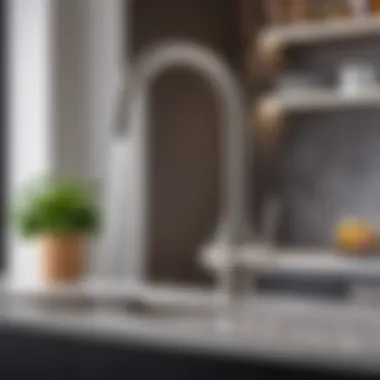 Modern Design Kitchen Mixer A sophisticated kitchen mixer showcasing modern design and functionality.