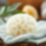 Natural konjac sponge for skin care