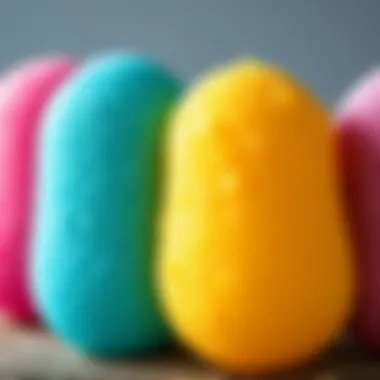 Varieties of Konjac Sponge Varieties of konjac sponge showcasing different colors