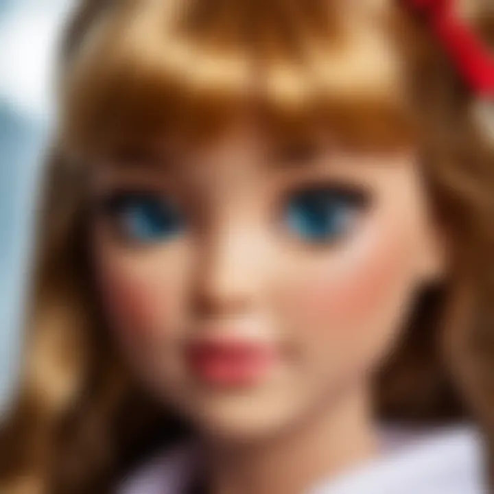 A close-up of a popular LOL doll highlighting its unique features.