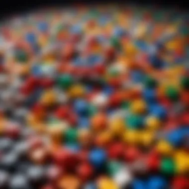 Discount tags on Lego products