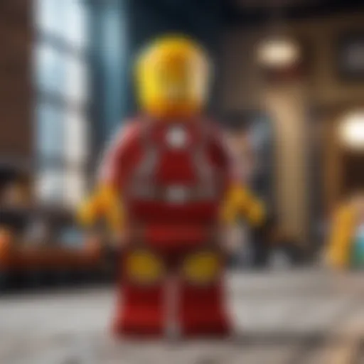 Character selection screen in Lego Marvel Super Heroes