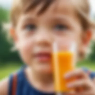 Benefits of Liquid Vitamin A for Child Development Infographic illustrating benefits of liquid vitamin A for children