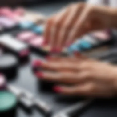 Manicure Tools Descriptions An informative chart listing manicure tools with descriptions.