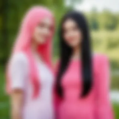 Marceline with her close friend Princess Bubblegum