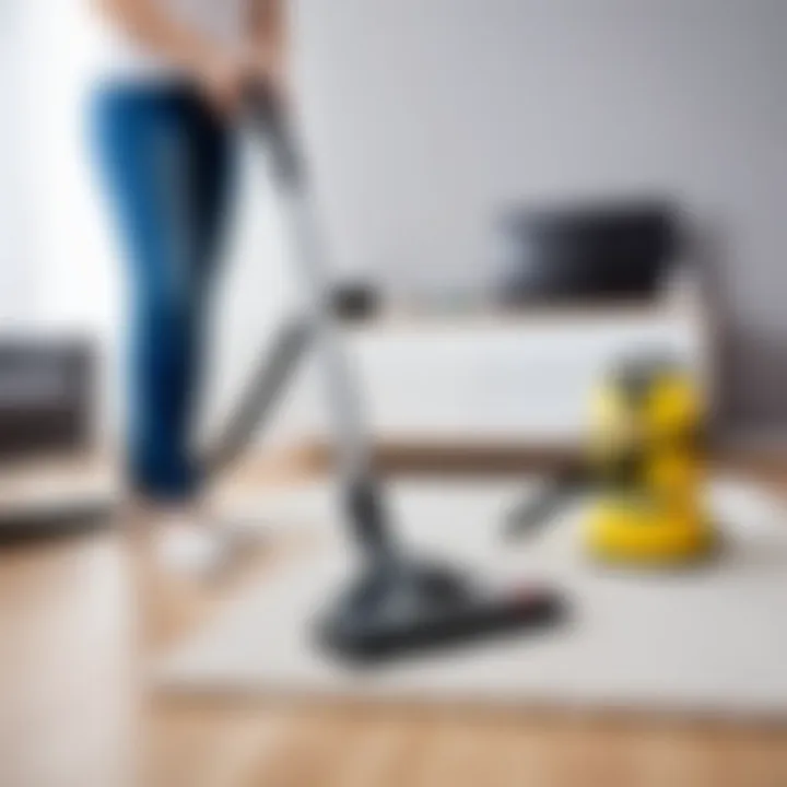 Modern application of vacuum technology in home cleaning