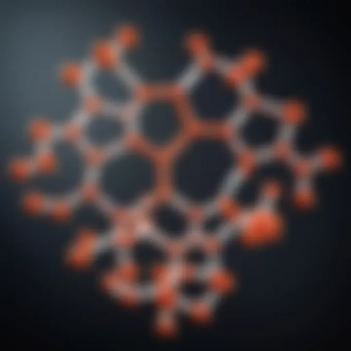 Chemical structure of sodium saccharin