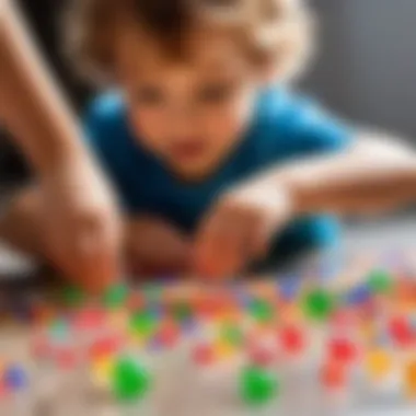 Children engaging with orbeez in a playful setting.