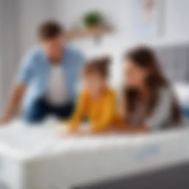 Selecting the Right Mattress for Children Parents selecting a mattress for their child