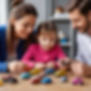 Parents analyzing the quality and safety of L.O.L. toys for their children.