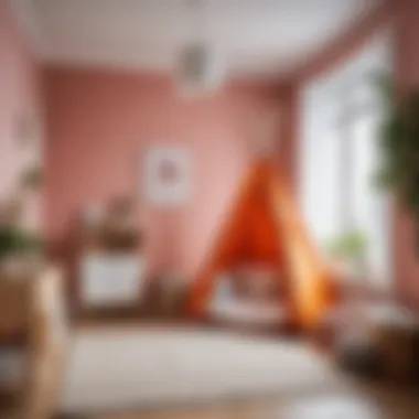 A well-maintained indoor environment with Phippidastra placed in a children's room.