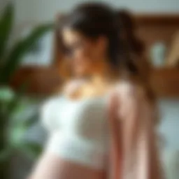 Comfortable postpartum support garment