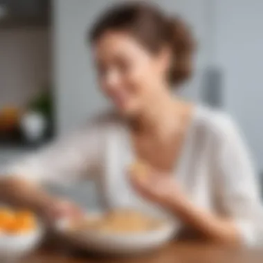 Mothers enjoying lactation-supportive snacks