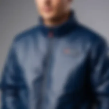 Repairing a Jacket with Synthetic Padding Repairing a jacket with visible synthetic padding