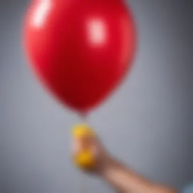 Safety tips for working with balloons