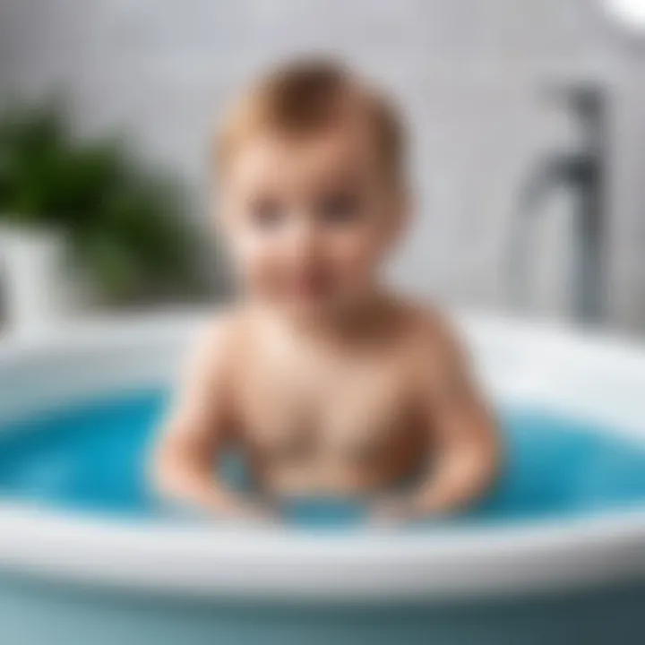 Choosing the right bathing slope for infants