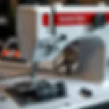 Understanding the Components of an Electric Sewing Machine Detailed view of sewing machine components