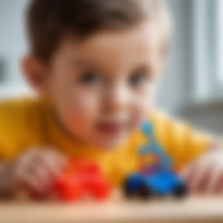 Children engaged in play with silicone toys, highlighting their educational benefits.