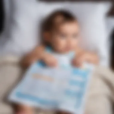 A checklist for evaluating a child's readiness for nighttime diaper transition