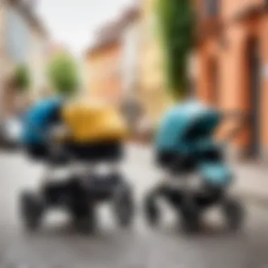 Comparative Analysis of Popular Stroller Brands Side-by-side comparison of popular stroller brands
