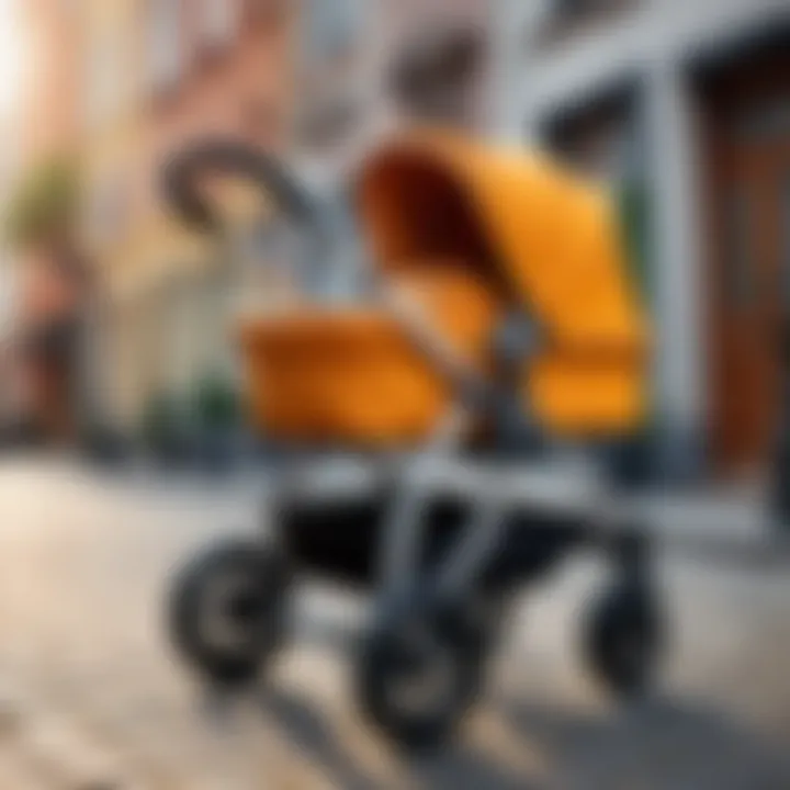 Safety features of a stroller