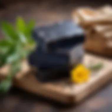 Natural ingredients of tar soap