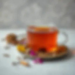 Serene herbal tea blend for better sleep