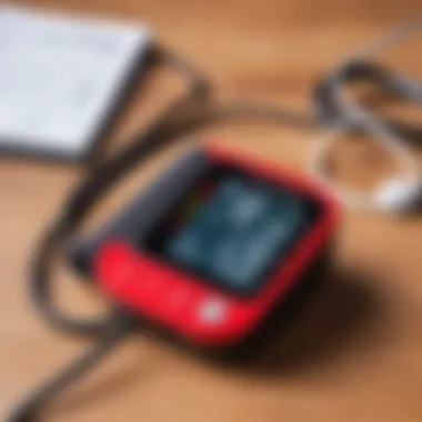 Comprehensive User Guide for Blood Pressure Monitors User-friendly manual for blood pressure monitors opened on a desk