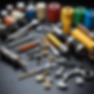 Essential Tools for Crib Modification Tools laid out for crib modification