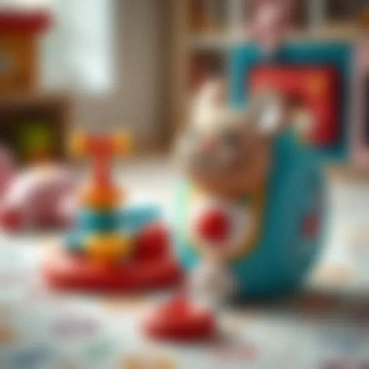 Interactive musical toy fostering cognitive growth