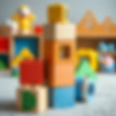 Stacking blocks enhancing motor skills