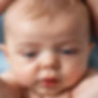 Healed Umbilical Hernia in an Infant Infant with a healed umbilical hernia