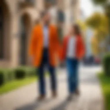Consulting Professionals about Gait Issues Parent discussing concerns with a professional