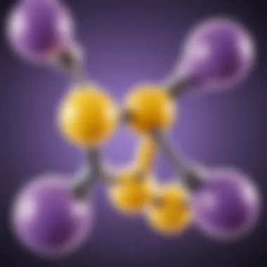 Molecular Structure of Glycine Glycine molecule structure