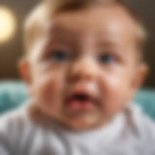 Infant experiencing reflux