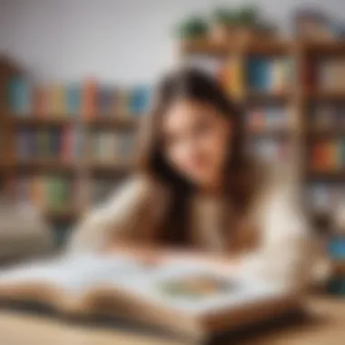 Diversity in Artistic Styles of Picture Books An open picture book showcasing various artistic styles