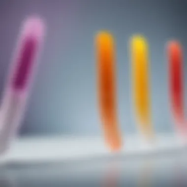 Sensitivity Comparison of Pregnancy Tests Graph illustrating sensitivity levels of pregnancy tests