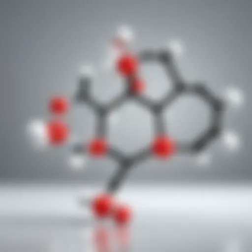 Chemical structure of salicylic acid