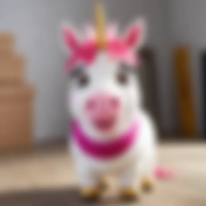 The whimsical unicorn character from Despicable Me