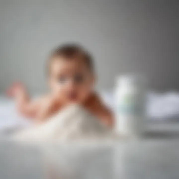 Natural alternatives to traditional baby powder