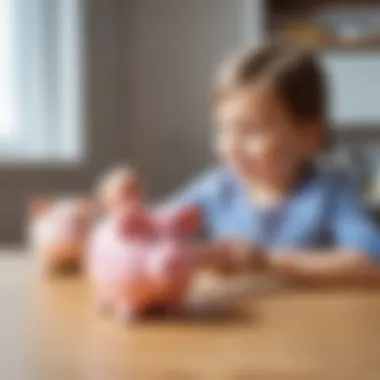 Various styles of piggy banks available for selection.