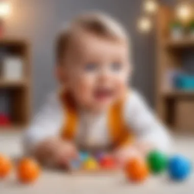 Interactive learning toys for infants