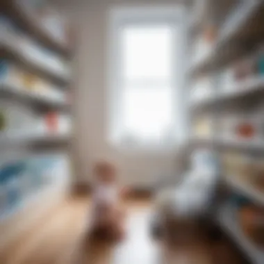 Ensuring a Safe Preparation Space for Baby Formula A safe and clean environment for preparing baby formula.