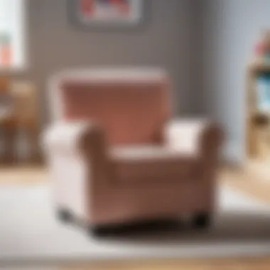 Safe and Stylish Children's Chair Safe and stylish children's chair in a playroom
