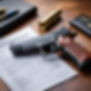 Legislative documents related to firearm sales and regulations