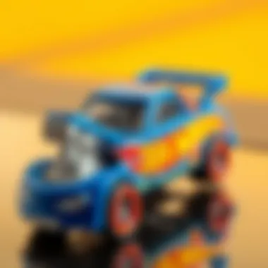 Quality Detail of Hot Wheels Car A close-up view of a Hot Wheels car highlighting quality and detail.