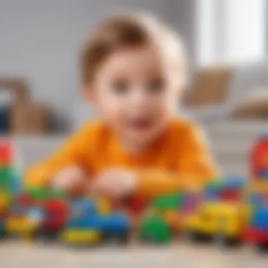 Exploring Educational Toys for Children Colorful display of educational toys