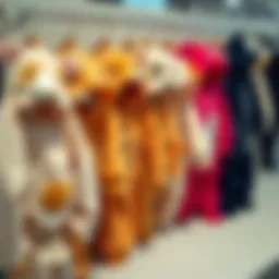 Cozy and stylish kigurumi on display