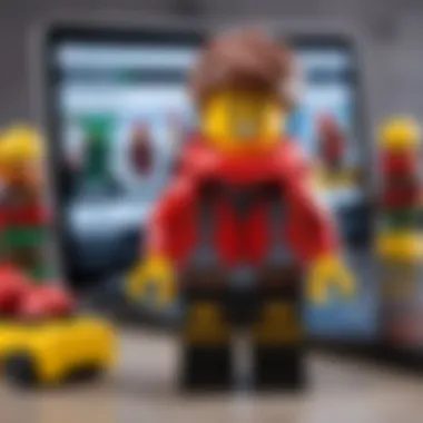 An online shopping interface showcasing Lego Ninjago options