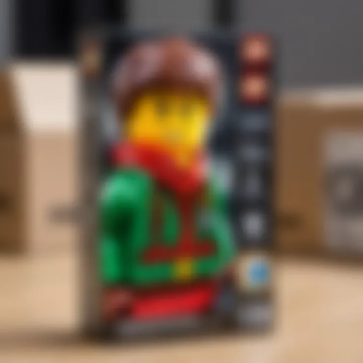 Safety certifications on Lego Ninjago packaging